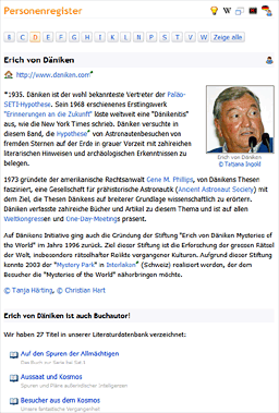 Die Personenliste